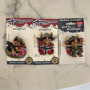 Handcrafted magnets from Norway